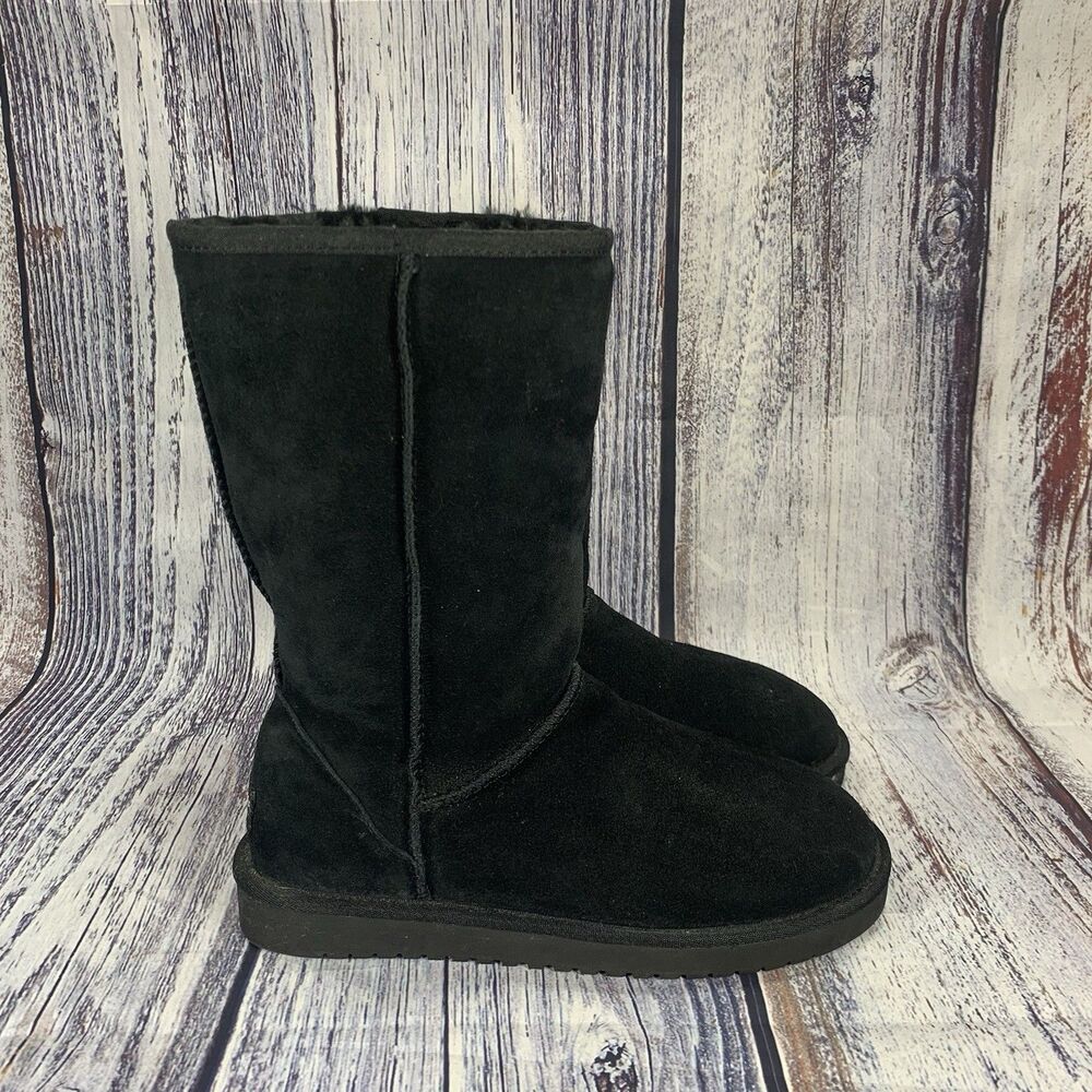Koolaburra By Ugg Koola Tall Black Boots Women’s Size 7